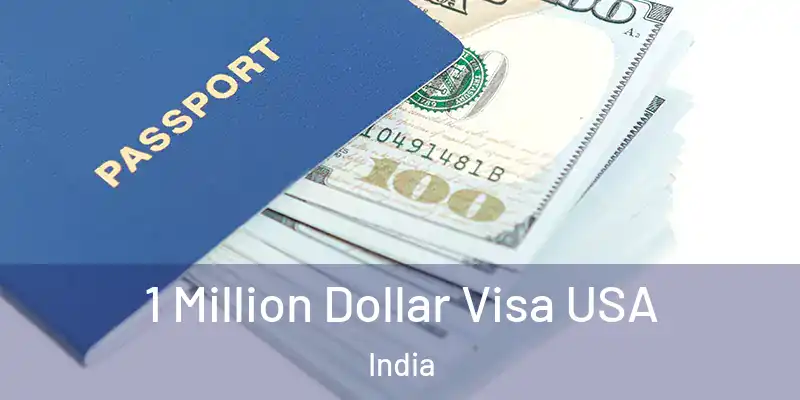  1 Million Dollar Visa USA India